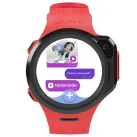 Ceas pentru copii Elari KidPhone 4GR M 1.3"/ Red photo 2