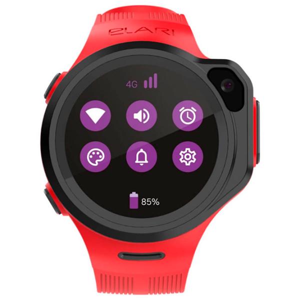 Детские часы Elari KidPhone 4GR M 1.3"/ Красный photo 4