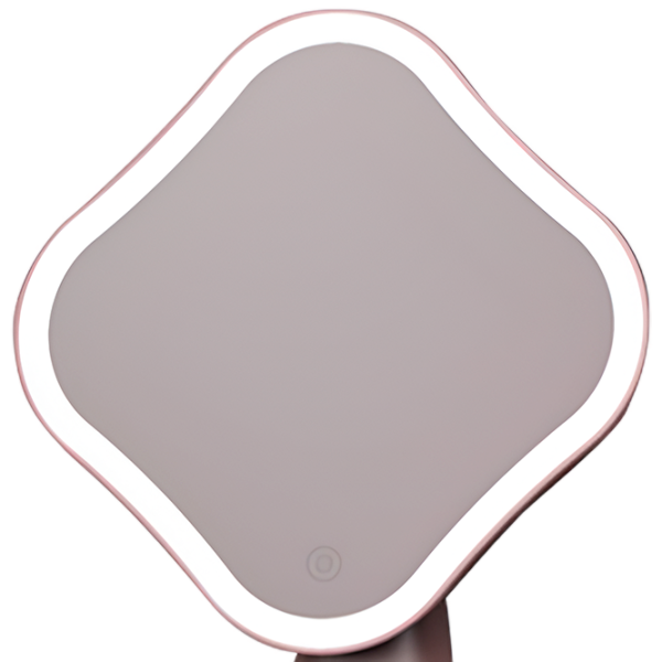 Зеркало для макияжа LED Mirror X300 Односторонняя/ Розовый photo 2