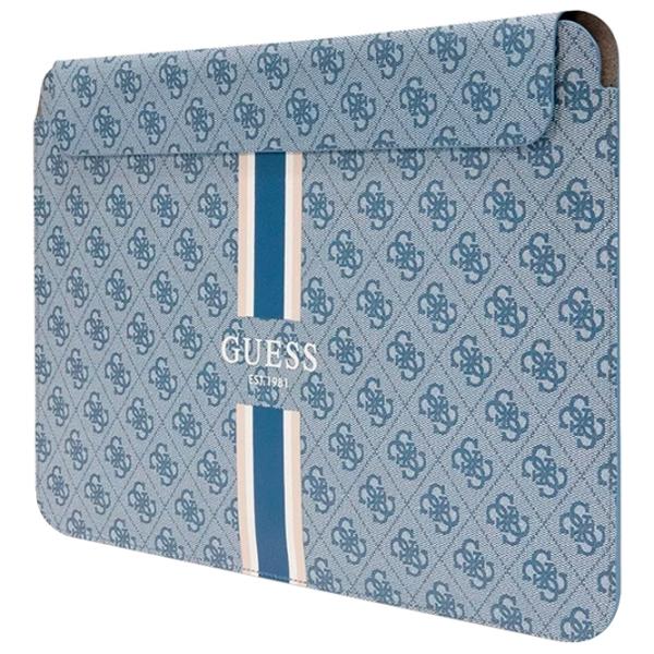 Husă pentru laptop GUESS 4G Printed Stripes 14"/ Blue photo 3