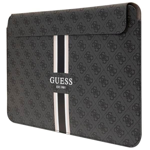 Husă pentru laptop GUESS 4G Printed Stripes 14"/ Black photo 3