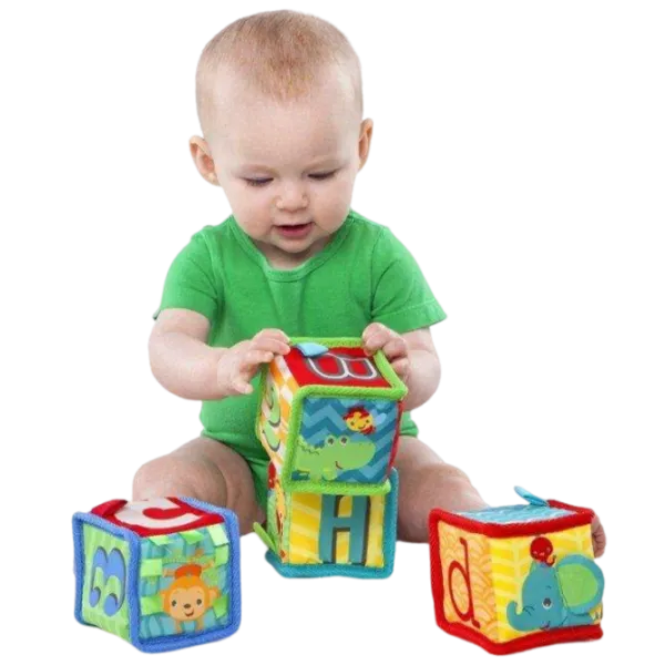 Развивающий набор Bright Starts Grab&Stack 074451521605 3+/ Разноцветный photo 3