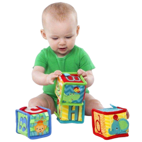Развивающий набор Bright Starts Grab&Stack 074451521605 3+/ Разноцветный photo 3