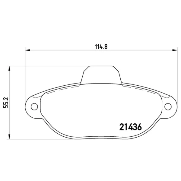 Тормозные колодки Brembo P 23 096 передние/ Дисковые photo 4