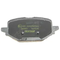 Тормозные колодки Textar 2652601 задние/ Дисковые photo 3
