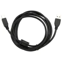 Cablu de date Cablexpert USB Type-A + USB Type-B 1.8 m/ Black photo 3