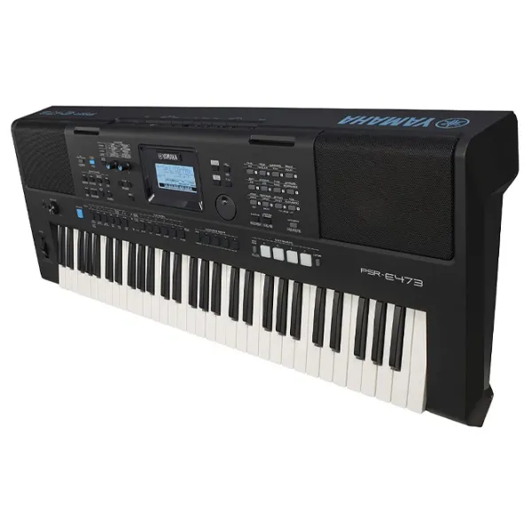 Sintetizator digital Yamaha PSR-E473 61 clape/ 64 voci/ Plastic/ Black photo 3