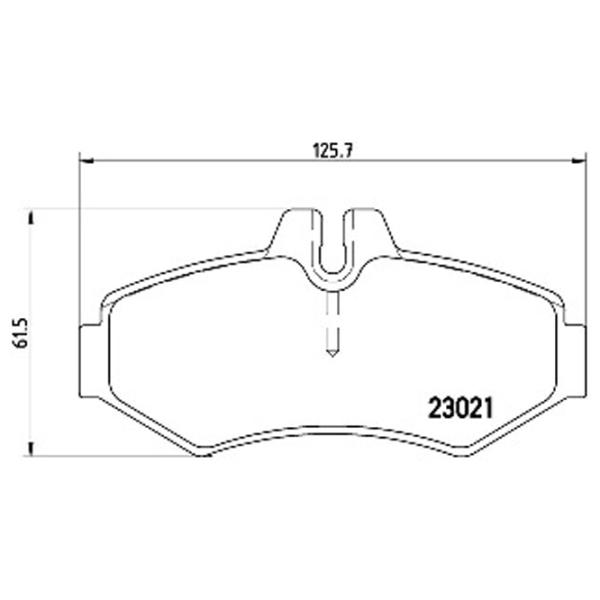 Тормозные колодки Aplus 71422AAP задние/ Дисковые photo 2 Тормозные колодки Aplus 71422AAP задние/ Дисковые photo 2