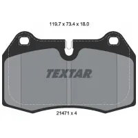 Plăcuțe de frână Textar 2147102 față/ Disk photo 2