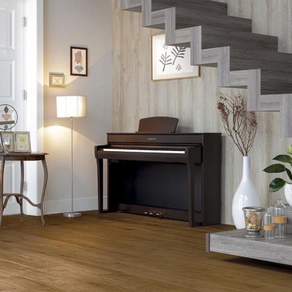 Цифровой пиан Yamaha CLP-735R Акустический / 88 клавиш / Split / Красный photo 4