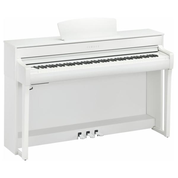 Цифровой пиан Yamaha CLP-735WH Акустический / 88 клавиш / Split / Белый photo 2