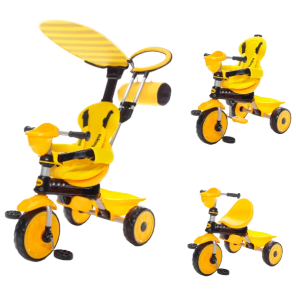 Triciclu Zopa ZooGo 22 kg/ Yellow photo 3