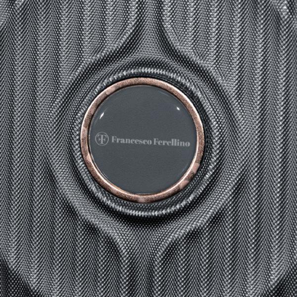 Valiză Francesco Ferellino Fossette 44 l/ Dark Grey photo 3