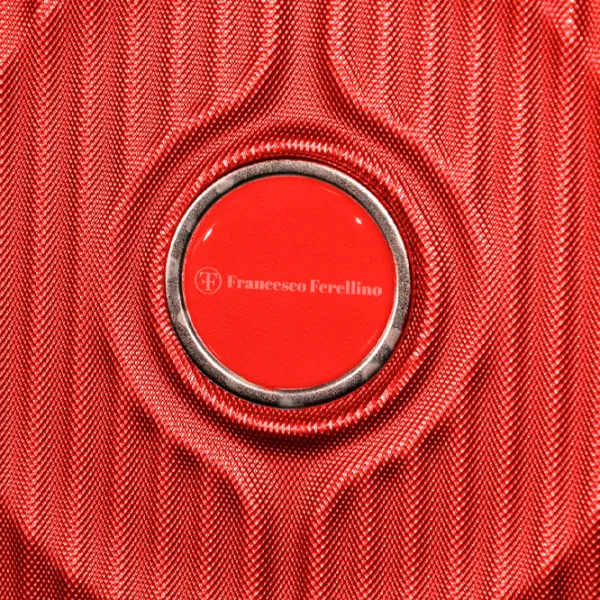 Valiză Francesco Ferellino Fossette 44l/ Red photo 3