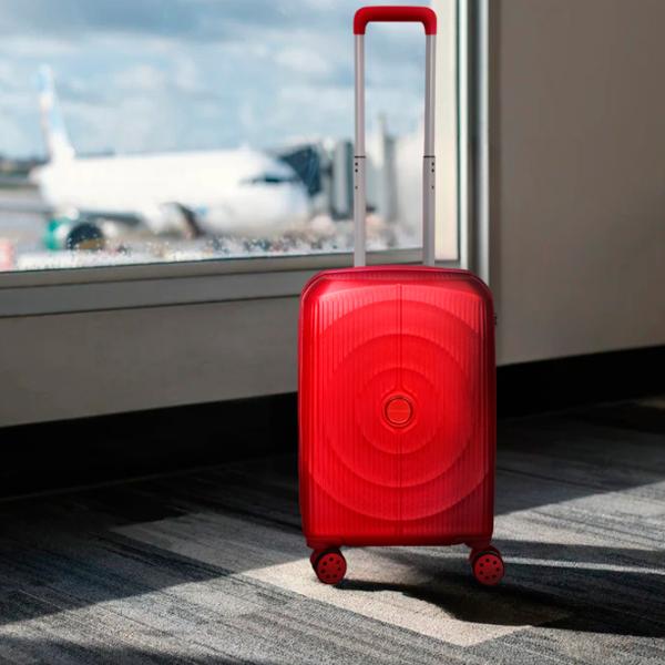 Valiză Francesco Ferellino Fossette 44l/ Red photo 6