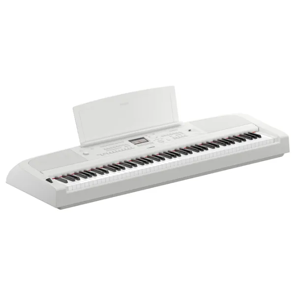 Pian electric Yamaha DGX-670WH Acustic / 88 clape / Split / White photo 2