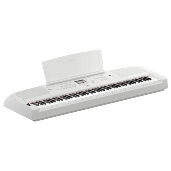 Pian electric Yamaha DGX-670WH Acustic / 88 clape / Split / White photo 2