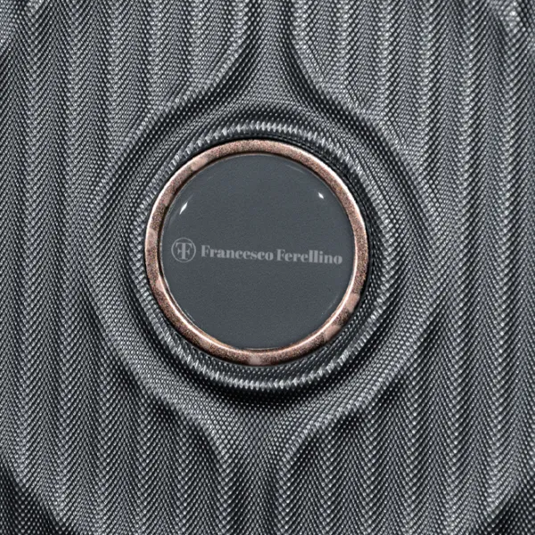 Чемодан Francesco Ferellino Fossette 102 л/ Dark Grey photo 6