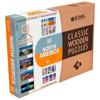 Пазл 2D Ewa Toys North America 8+/ Количество деталей: 85 photo 3