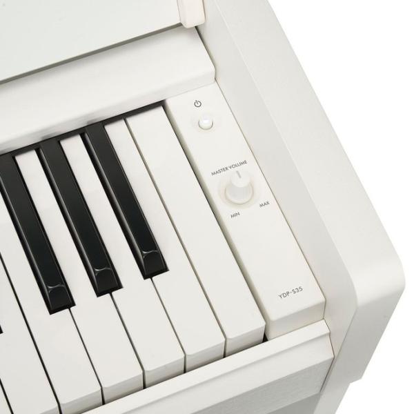 Цифровой пиан Yamaha YDP-S35WH Акустический / 88 клавиш / Split / Белый photo 5