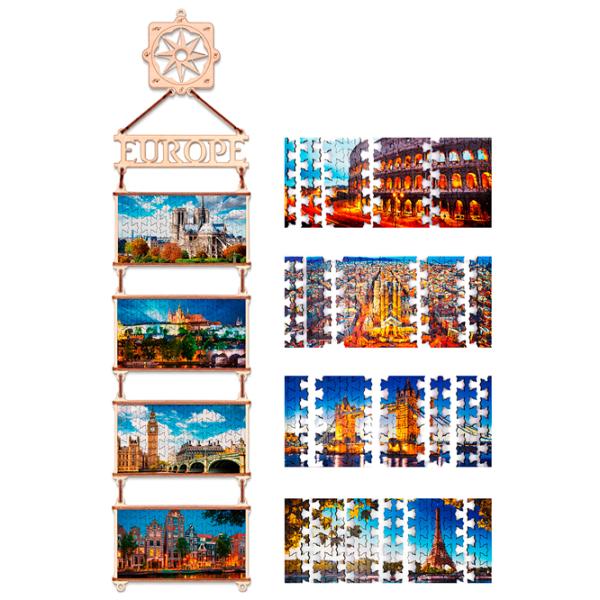 Пазл 2D Ewa Toys Europe 8+/ Количество деталей: 86 photo 2