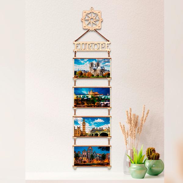 Пазл 2D Ewa Toys Europe 8+/ Количество деталей: 86 photo 4