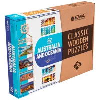 Puzzle 2D Ewa Toys Australia and Oceania 8+/ Numărul de piese: 82 photo 3