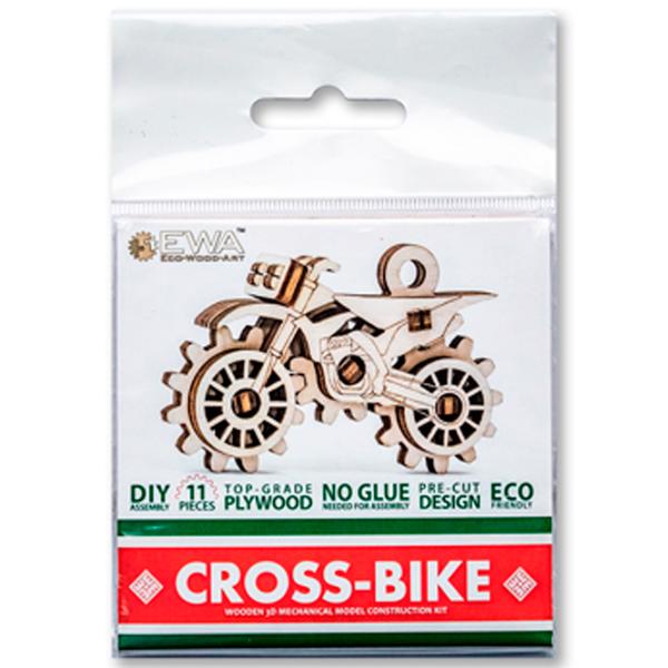 Пазл 3D Ewa Toys Crossbike 10+/ Количество деталей: 11 photo 2