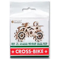 Puzzle 3D Ewa Toys Crossbike 10+/ Numărul de piese: 11 photo 2