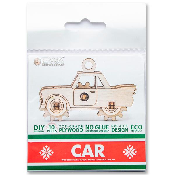 Пазл 3D Ewa Toys Car 10+/ Количество деталей: 10 photo 2