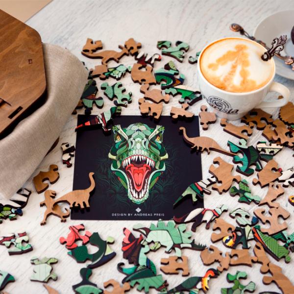 Пазл 2D Ewa Toys T-Rex S Количество деталей: 80 photo 4