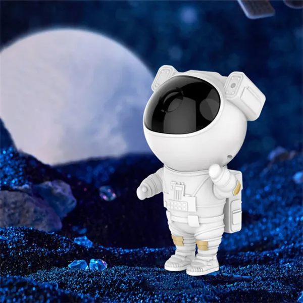Проектор звезд Starry Sky Astronaut Galaxy Черный Белый photo 6