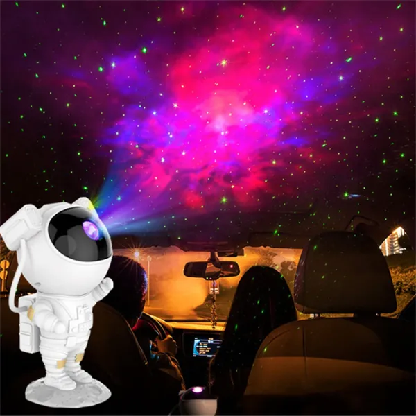 Проектор звезд Starry Sky Astronaut Galaxy Черный Белый photo 9