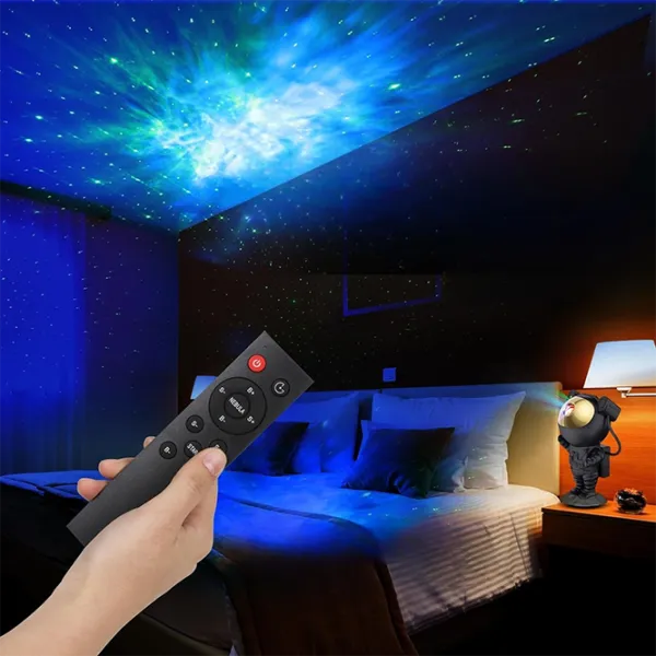 Проектор звезд Starry Sky Astronaut Galaxy Желтый Черный photo 4
