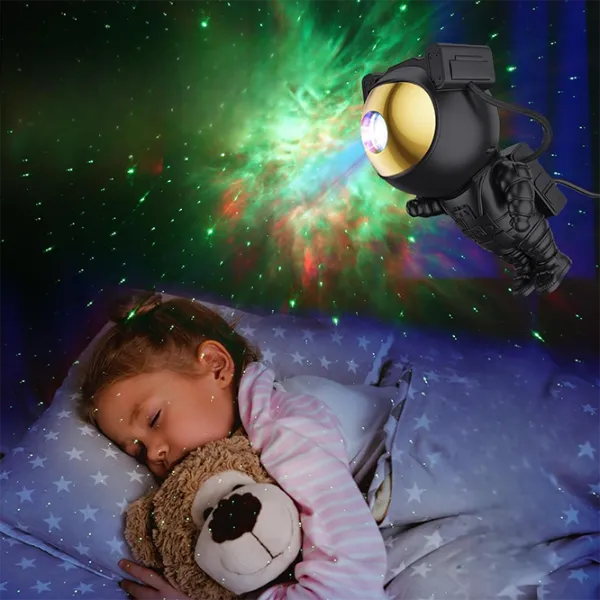 Проектор звезд Starry Sky Astronaut Galaxy Желтый Черный photo 5