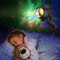 Проектор звезд Starry Sky Astronaut Galaxy Желтый Черный photo 5