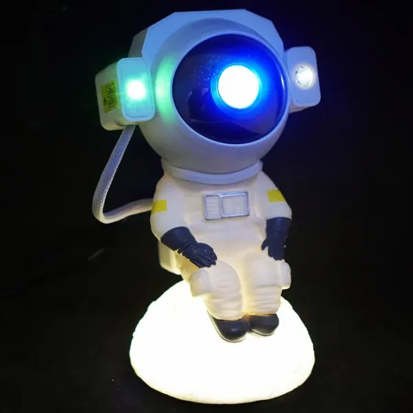Проектор звезд Starry Sky Astronaut Moon Черный Белый photo 2