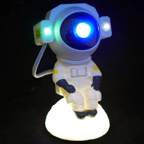 Проектор звезд Starry Sky Astronaut Moon Черный Белый photo 2