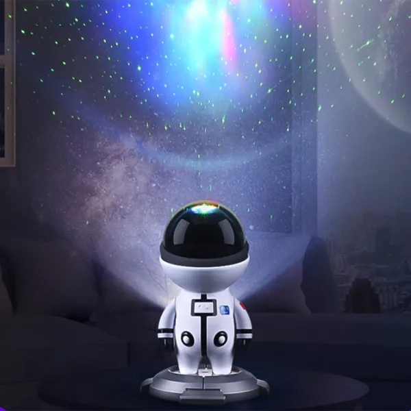 Proiector de stele Starry Sky Astronaut Metaverse Black White photo 5