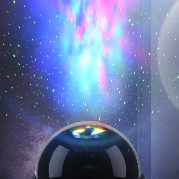 Proiector de stele Starry Sky Astronaut Metaverse Black White photo 6