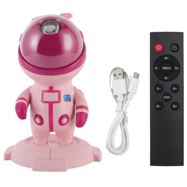Проектор звезд Starry Sky Astronaut Metaverse Белый Розовый photo 6