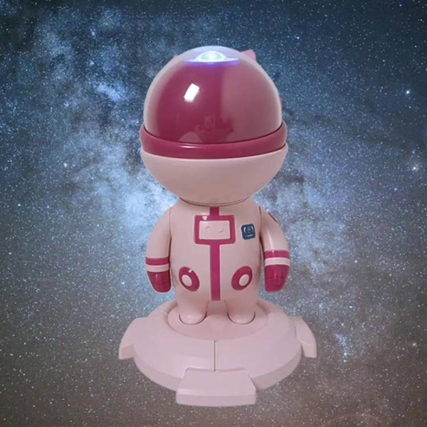 Проектор звезд Starry Sky Astronaut Metaverse Белый Розовый photo 7