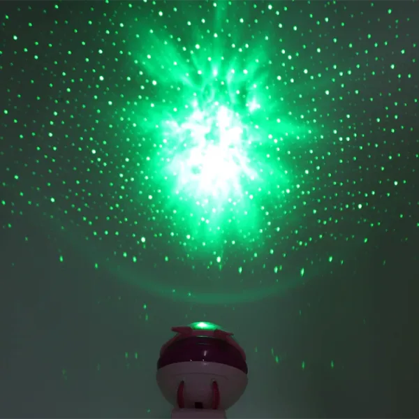 Проектор звезд Starry Sky Astronaut Metaverse Белый Розовый photo 10