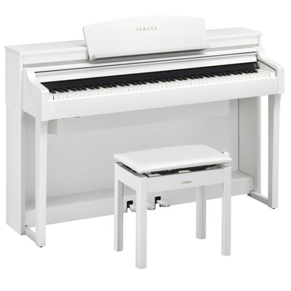 Цифровой пиан Yamaha CSP-170WH Акустический / 88 клавиш / Split / Белый photo 3