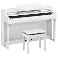 Цифровой пиан Yamaha CSP-170WH Акустический / 88 клавиш / Split / Белый photo 3