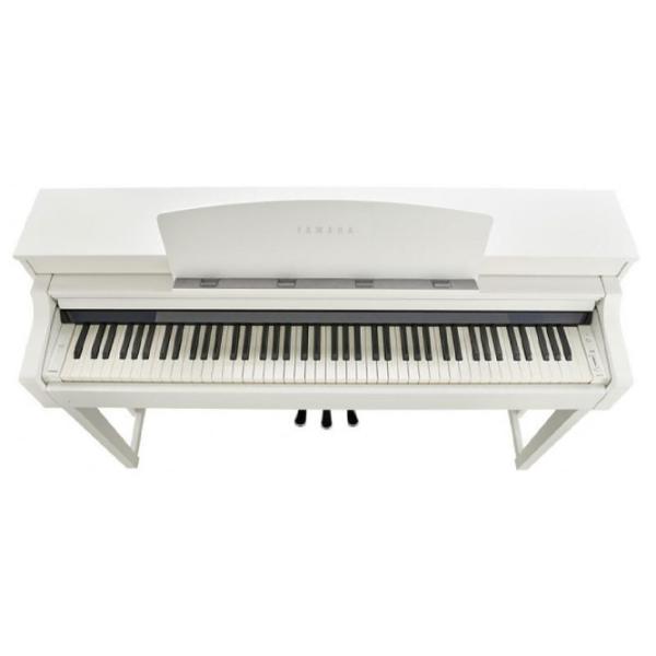 Цифровой пиан Yamaha CSP-170WH Акустический / 88 клавиш / Split / Белый photo 4