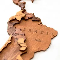 Puzzle 2D Ewa Toys World Map S Choco World 14+/ Numărul de piese: 114 photo 3