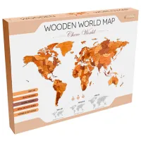 Puzzle 2D Ewa Toys World Map S Choco World 14+/ Numărul de piese: 114 photo 4