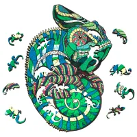 Пазл 2D Ewa Toys Chameleon S 8+/ Количество деталей: 80 photo 2