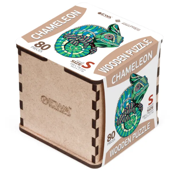 Puzzle 2D Ewa Toys Chameleon S 8+/ Numărul de piese: 80 photo 5